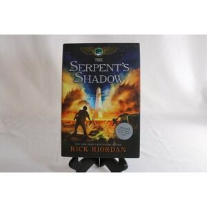 The Serpent's Shadow Rick Riordan Kane Chronicles Book 3 Hardcover 9781423140573